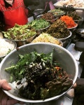 광장시장 보리비빔밥! 바로바로 재료 넣어!! Even for me surprised at new experience  #맛스타그램 #먹스타그램... 