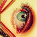 Colored pencil portraits by Morgan Davidson | 그림, 색연필, 그리기