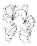 Messenger bags by Robin Stethem stethem.com | 스케치, 제품 디자인 스케치