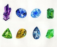 Watercolour Painted Stones by nataliebeth | 보석