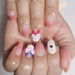 컨셉 네일 조금이나마 힐링되셨길바라며 . . . Hand model : @infralane . . . #sailormoon #sailormoonnails #세일러문네일... 