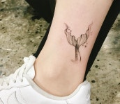 은호 주님이 그리기 아이디어에 올린 아이디어 | 문신 모델, 인어 문신, 소매 문신