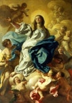 Assumption of Mary in the church of the Certosa di San Martino in Naples, Italy. | 종교, 유화