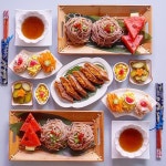 곰이언니 취향의 집밥 그리고 일상🌿 on Instagram: “- #일요일 #집밥  일요일이니 좀 편하게 차렸어요🙊 유부초밥에 데코로 한껏... 