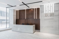 БЦ iCube, лобби - OfficeNext | Reception | Pinterest | 리셉션, 호텔 및 소방 Reception