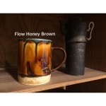 고마 미니 머그 (200ml) Flow Honey Brown . . 무언가 몹시 ... . .  고마 테이블웨어 이것이 물엿유 철유 흐른다 말한다... 