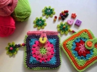 Pin de 하다 en Crochat | Crochet monederos, Bolsos de ganchillo, Puntadas de ganchillo