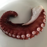 빨리 #초고추장 만들어서 #문어다리 #남편이랑 #소주 #한잔 #집밥 #주부스타그램 #octopus #sushi #sashimi by __cc93 | 밥, 문어