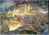 Pin by 미 야 on art | Watercolor paintings, Watercolor city, City painting