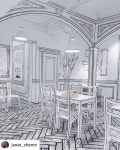그림 cafe YND 223-14 / 2Dcafe on Instagram: “Posted @janet_chenm . - カフェ移転通知 カフェ「YND239-20」... 