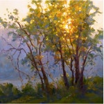 The Gift of Sunlight Sara Linda Poly 20 x 20(이미지 포함) | 풍경화, 색연필 그림, 그림