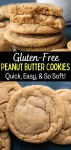 Gluten-Free Peanut Butter Cookies (Ultra Soft & Chewy) | Recipe | Gluten free peanut butter, Gluten free peanut butter cookies... 