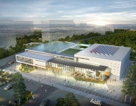 2017년한국전력 나주 체육관 공모전 | 한국 종합 건축사 사무소 | 병원 디자인, 건축물, 건축 프리젠테이션 보드