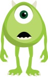 PPbN Designs - Green Monster, $0.50 (http://www.ppbndesigns.com/green-monster/) | 할로윈, 디즈니, 스티커