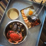 #노라바해물라면 . 노을보며 라면먹는 바다코지 #노바다 . 주문 마감전에 가기 위해 숙소 오자마자 일단 저 | Travel planner, Planner apps