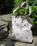 #embroidery #eco bag #flower #꽃 #handmade #gachi | 자수 가방, 수공예 자수, 자수