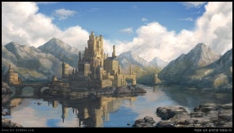 몄ㅼ엥 | 환상의 풍경, 판타지 성, 판타지 컨셉 아트