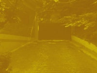 겨울의 호암로 도로의 마을들2