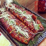 인삼솔잎장어구이 - Grilled Eel with Ginseng served on Pine Needles | Food, Food guide, Food and drink