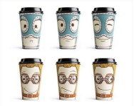 [제품패키지디자인]인터액티브 패키징 11가지! | 커피컵, 반 디자인, 맥주병