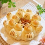 見た目も可愛くて♪大人気の「ちぎりパン」がいま進化しています♪ ついに『３Dちぎりパン』までが登場しちゃいました... 