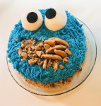 Cookie Monster Cake | Cake, Cookie monster cake, Monster cookies