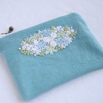 ＊ . 小さいポーチを作りました♪ . . #刺繍#手刺繍#ステッチ#手芸#embroidery#handembroidery#stitching#needlework#자수#broderie... 