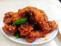 10/17 낮 ㅡ 작은 아버지 ㅡ 인천 신포시장 원조 신포 닭강정 ㅡ 닭강정