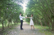 경주 가볼만한곳 경북환경산림연구소 | White dress, Coat, Fashion