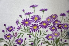 뷰티 & 라이프 정보 - 생활아트(천아트) 여성회원 작품 | 중국 꽃 그림, 패브릭 페인팅, 꽃그림