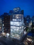 Shibaura House exterior view. Photo: Forward Stroke Inc. (arcspace.com) | 빌딩, 건축, 건축물