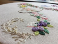 프랑스자수클래스 - 작품반 - 2020 | 겨울 나무