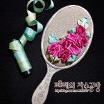 부산프랑스자수-리본자수 by 페페의자수공방 on (With images) | Salad servers