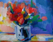Bouquet by Ina Shtukar. #ugallery | 꽃, 아트