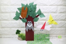 엄마와 함께 여름방학 곤충채집 곤충종이접기 만들기DIY : 네이버 블로그 | 초등 미술, 나무, 블로그