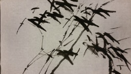 Korean Brush Painting - (10) Bamboo (소현의 대나무 사군자) | 난초, 한국화