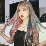 역시 머리는 밝은색이 최고야🌈 #건대미용실 #세종대미용실 #어린이대공원미용실 #건대라운지헤어 #라운지헤어 #더부띠끄... 