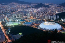 부산 아시아드 주경기장 in 부산광역시 | Südkorea, See