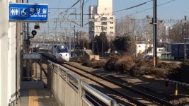 #경강선 KTX-산천 #서빙고역 통과