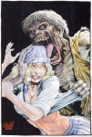 Zombie Comic Art | 좀비, 흉가