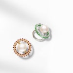 Touchstone rings with rubies and tsavorites | 반지