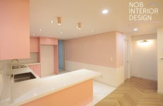 [부천인테리어]예쁜 핑크 주방인테리어 + 부천 옥길동 LH센트리뷰 20평대 아파트 디자인 추천 (마이너스옵션) | 인테리어, 드릴, 핑크골드