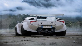 Lamborghini Countach render by Khyzyl Saleem | 드림카, 람보르기니, 클래식카