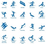 Image result for winter olympic figures | 동계 올림픽, 스포츠, 아이콘