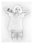 보경헤어스케치 | 보경 | Sketches, Art