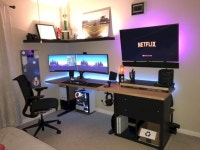 For Small Spaces http://about-ruth.com/2017/12/16/50-unique-home-office-desks-ideas-small-spaces/ #… | 방 아이디어, 인테리어