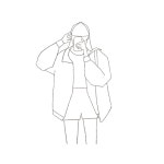 How do you like me more? I think today too. | 스케치