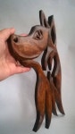 Pin de Pkh en 목공예 en 2020 | Perro de madera, Tallado en madera, De madera