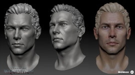 ArtStation - Dragon Age :Inquisition _ face and hair, U Ri So | 얼굴