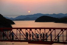 #저도연륙교  #콰이강의다리 의  일몰 | 일몰